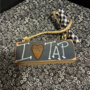 I Love Tap Wall Hanging